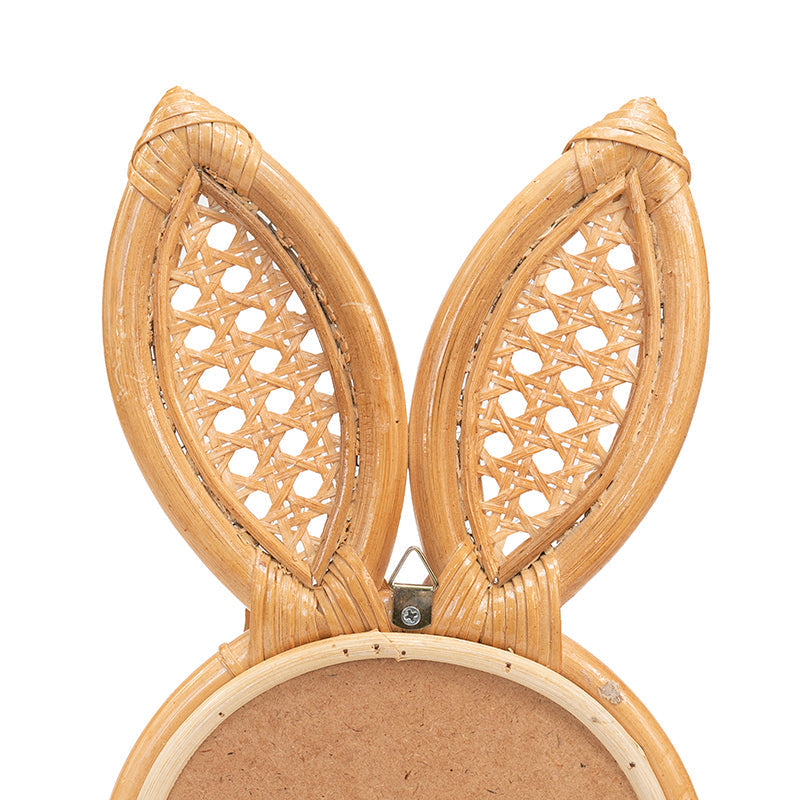 Rabbit Rattan Mirror - Natural / Rattan - Decor