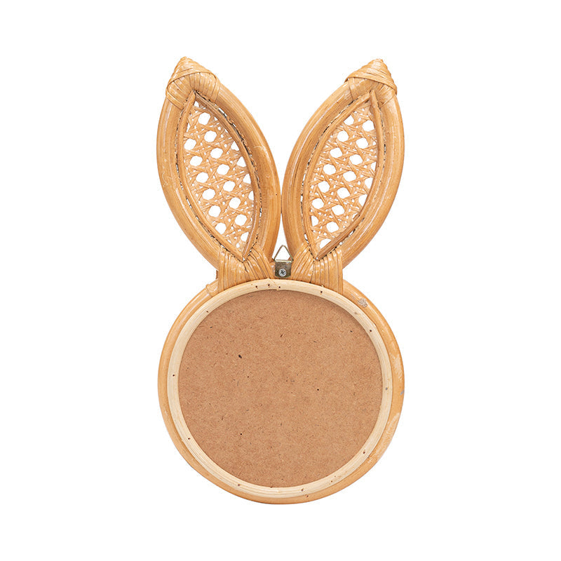 Rabbit Rattan Mirror - Natural / Rattan - Decor