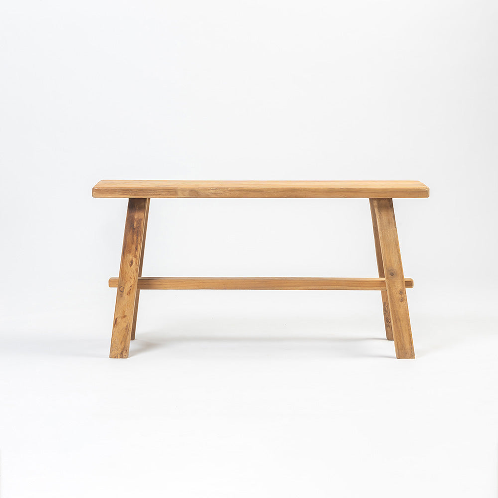 Raft Bench - 90x25x46 In cm / Teak Wood - Outdoor Furniture