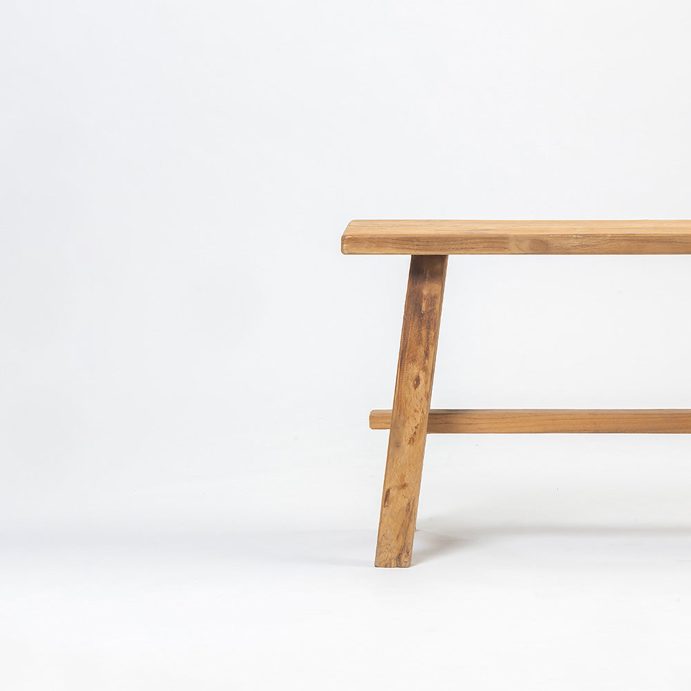 Raft Bench - 90x25x46 In cm / Teak Wood - Outdoor Furniture