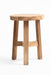 Raft Round Stool - 33x33x46 In cm / Teak Wood - Indoor Furniture