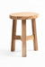 Raft Round Stool - 33x33x46 In cm / Teak Wood - Indoor Furniture