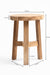 Raft Round Stool - 33x33x46 In cm / Teak Wood - Indoor Furniture