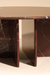 Raio Indian Roso Coffee Table - L:101.6 x W:101.6 x H:40.64 In Cms / Red / Marble - Indoor Furniture