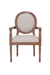 Ramnant Dining Chair - Teak / Teakwood, fabric / L: 23’’ W: 24’’ H: 37’’; Seat Height: 18’’ - Furniture