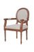 Ramnant Dining Chair - Teak / Teakwood, fabric / L: 23’’ W: 24’’ H: 37’’; Seat Height: 18’’ - Furniture