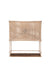 Rattan Table Lamp - Natural / Teakwood, iron and cane / L: 15’’ W: 6’’ H: 16.5’’ - Lighting