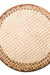 Rattan Tray Utility Table - Brown / Teakwood, cane / L: 18’’ W: 18’’ H: 24’’ - Furniture