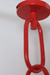 red hanging lamps