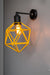 Ridgemont Geometric Yellow Wallchiere