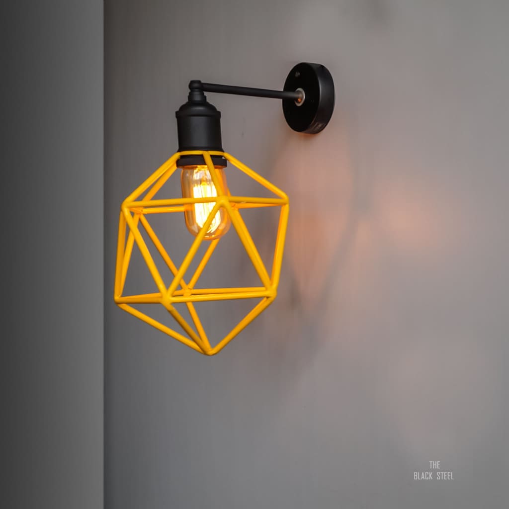 Ridgemont Geometric Yellow Wallchiere