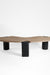 Riverbend Coffee Table - L:68x W:29 x H:17.5 In inches / Mango Wood Top and Pine Wood Base / Black - Indoor Furniture