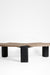 Riverbend Coffee Table - L:68x W:29 x H:17.5 In inches / Mango Wood Top and Pine Wood Base / Black - Indoor Furniture