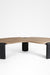 Riverbend Coffee Table - L:68x W:29 x H:17.5 In inches / Mango Wood Top and Pine Wood Base / Black - Indoor Furniture
