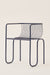 Riviera Chair - Blue / Mild Steel / 40L X 49W X 65H In Cms - Indoor Furniture