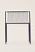 Riviera Chair - Blue / Mild Steel / 40L X 49W X 65H In Cms - Indoor Furniture