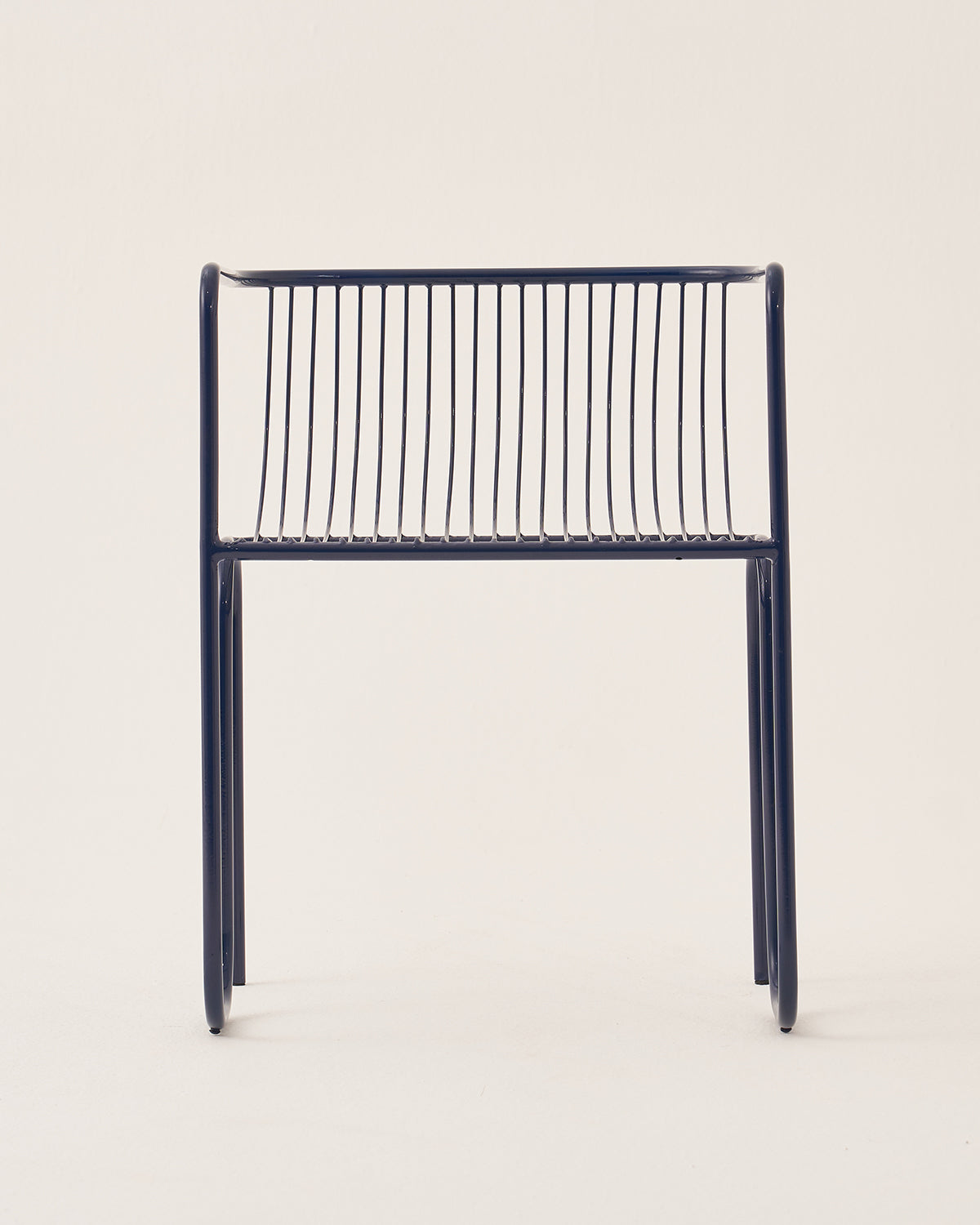 Riviera Chair - Blue / Mild Steel / 40L X 49W X 65H In Cms - Indoor Furniture