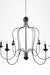 Coral Chandelier - Matte Black / Iron / 48’’Wx 48’’H - Lighting
