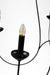 Coral Chandelier - Matte Black / Iron / 48’’Wx 48’’H - Lighting