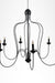 Coral Chandelier - Matte Black / Iron / 48’’Wx 48’’H - Lighting