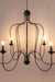Coral Chandelier - Matte Black / Iron / 48’’Wx 48’’H - Lighting