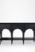 Riviera Console - L:63’’ x D:16’’ x H:35.5’’ / Black / Acacia Wood - Furniture