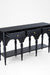 Riviera Console - L:63’’ x D:16’’ x H:35.5’’ / Black / Acacia Wood - Furniture