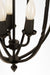 Riviera Pendant Light 03 - Matte Black / Metal / Dia: 13’’ H: 24’’ - Lighting