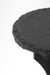Roche Side Table - Black / Black Limestone / Dia: 16’’ H: 18.5’’ - Indoor Furniture