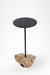 Rock Side Table - Black / Dia: 11’’ H:24 ’ / Mild Steel and Granite - Indoor Furniture