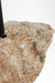 Rock Side Table - Black / Dia: 11’’ H:24 ’ / Mild Steel and Granite - Indoor Furniture