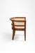 Ruby Lounge Chair - W: 27.5’’ D: 22.5’’ H: 29’’ SH: 18’’ / Light Walnut and Beige / Acacia Wood Natural Cane