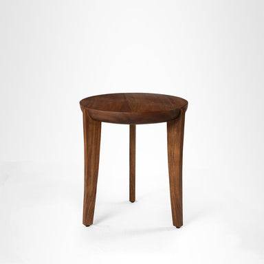 Ruby Side Table - Walnut / Acacia Wood / H: 20’’ W: 18’’ - Indoor Furniture