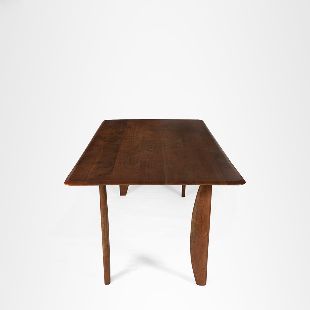 Rune Dining Table - Walnut / Mango Wood / L: 80’’ B: 39’’ H: 29’’ - Indoor Furniture
