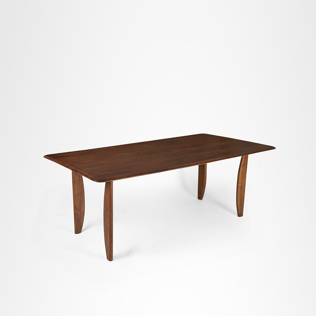 Rune Dining Table - Walnut / Mango Wood / L: 80’’ B: 39’’ H: 29’’ - Indoor Furniture