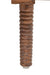 Rush Weave Teak Colour Storage Cabinet - Teak Matte Finish / Plywood, teak veneer, teak wood and jute / L: 38’’ W: 22’’