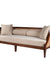 Sahara Teakwood 3 Seater Cane Sofa - Teak / Teak wood; Cane / L: 82’’ W: 33’’ H: 30’’; Seating Height: 18’’ - Furniture
