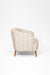 Sakura Lounge Chair - W: 31.5’’ D: 30’’ H: 31’’ SH: 16’’ / Cream / Fabric And Solid Beech Wood Legs - Indoor Furniture