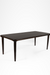 Scandi Dining Table - Dark Walnut / Mango Wood / L: 80’’ B: 39’’ H: 29’’ - Outdoor Furniture