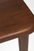 Scandi Dining Table Set Of 6 - Walnut and Pink / Acacia Wood / Table (L: 80’’ B: 39’’ H: 29’’) & Chair (W: 20’’ D: 20’’