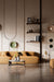 Schuster Chantilly Coffee Table - L:34’’ x B:34’’ x H:14’’ In Inches / Mirror Buffing Banswada White Top; Black Powder