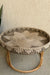 Seagrass and Rattan Round Table Tray - Decor