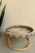 Seagrass and Rattan Round Table Tray - Decor