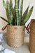 Seagrass Dense Storage Basket With Handle - Decor
