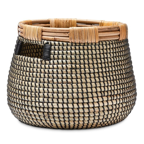 Seagrass Plant Holder - Black / Sea Grass - Decor
