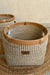 Seagrass Plant Holder - White / Sea Grass - Decor