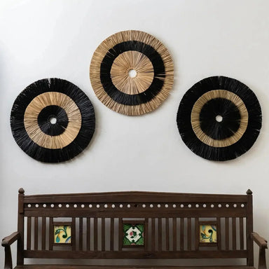 Seagrass Wall Decor Round 3 in Set - TesuWall Decor