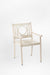 Serenity Outdoor Chair - Beige / Mild Steel / L: 20.5’’ B: 21’’ TH: 36’’ SH: 18’’ - Outdoor Furniture