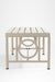 Serenity Outdoor Coffee Table - L: 42’’ B: 22’’ H: 18’’ / Beige / Mild Steel - Outdoor Furniture