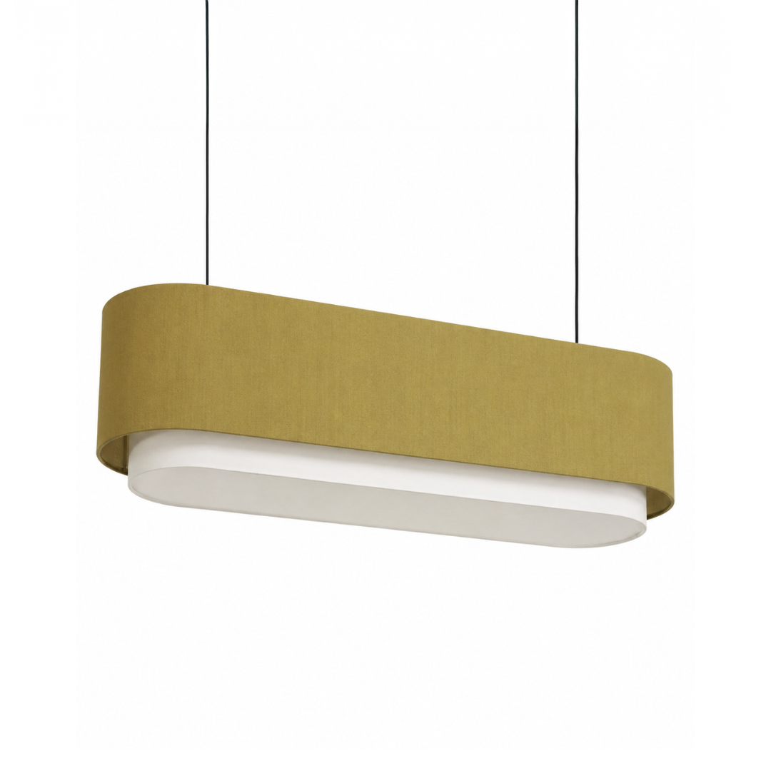 Seri Capsule Pendant Lamp - H: 13’’ × W: 51’’ / Fabric - Lighting